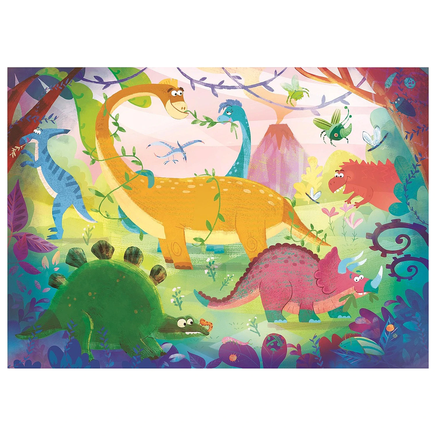 Dinosaur Funny 2x20 Piece Puzzle Clementoni product photo