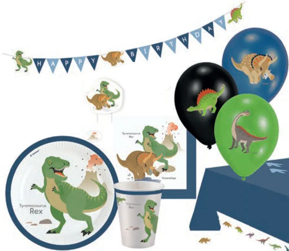 Dinosaur Party Set 45 pcs product photo