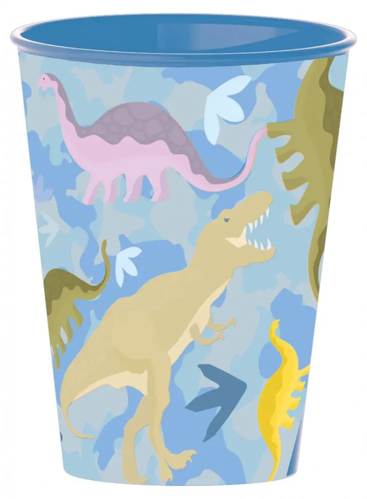 Dinosaur plastic cup 260 ml product photo