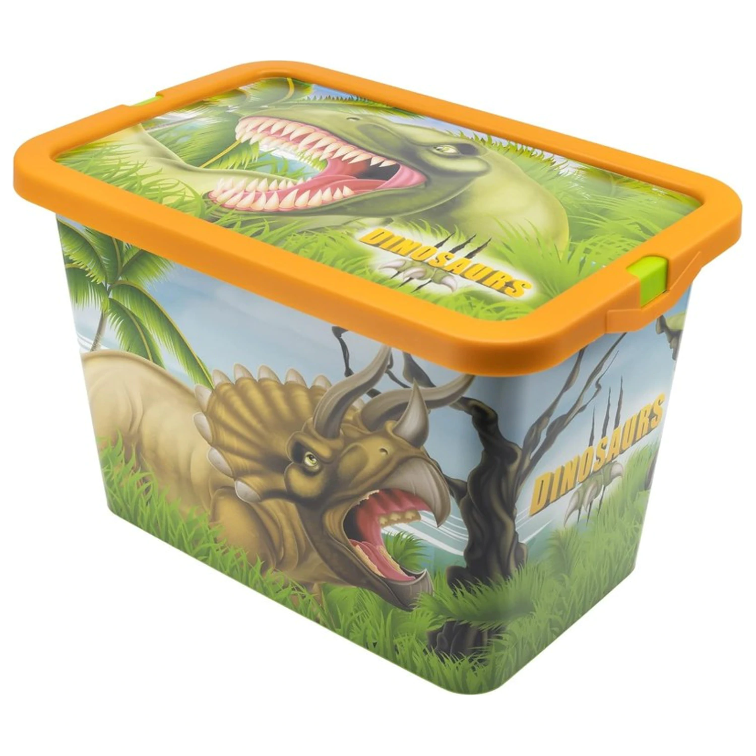 Dinosaur Range Plastic Storage Box 7 L product photo