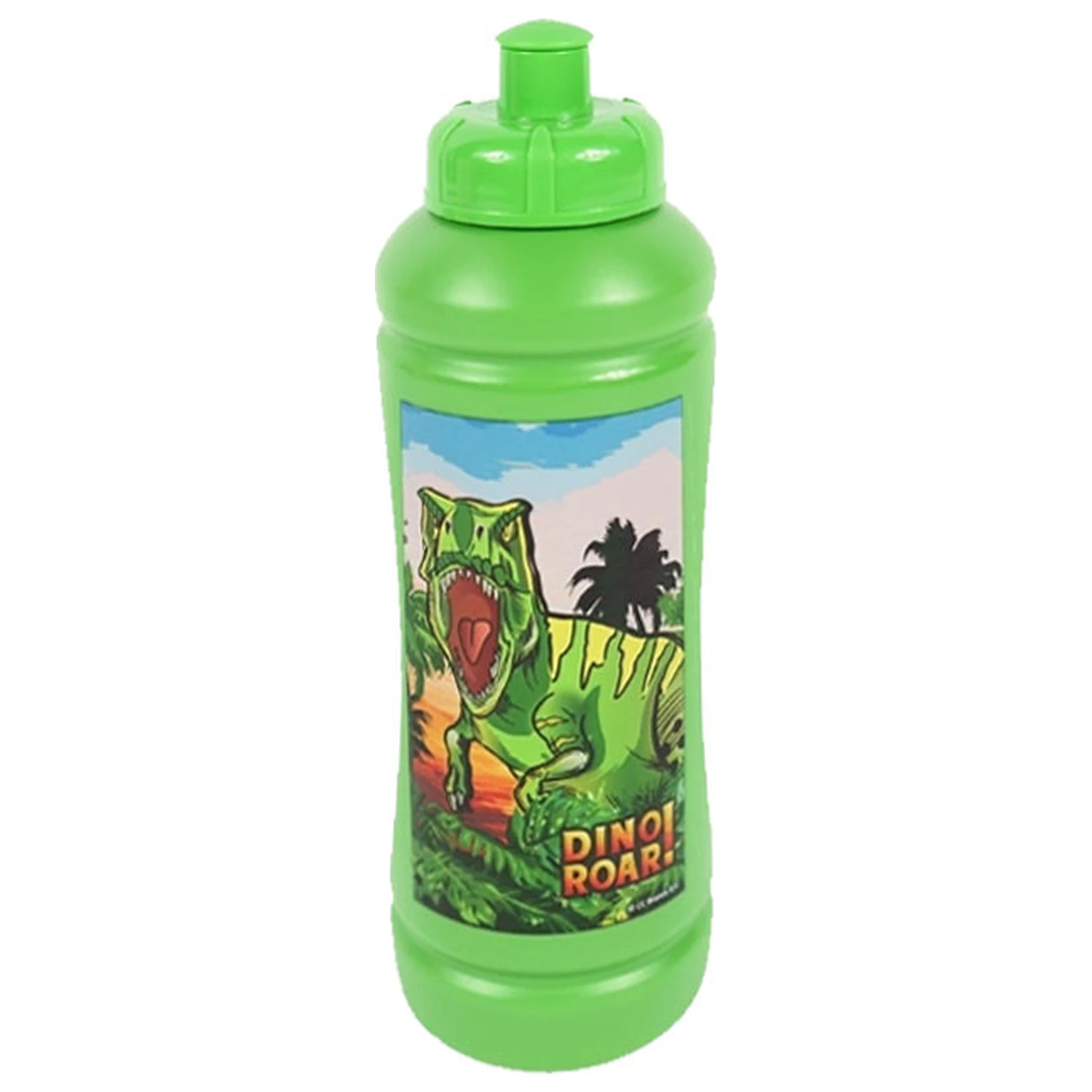 Dinosaur Roar Plastic Sport Water Bottle 450 ml product photo