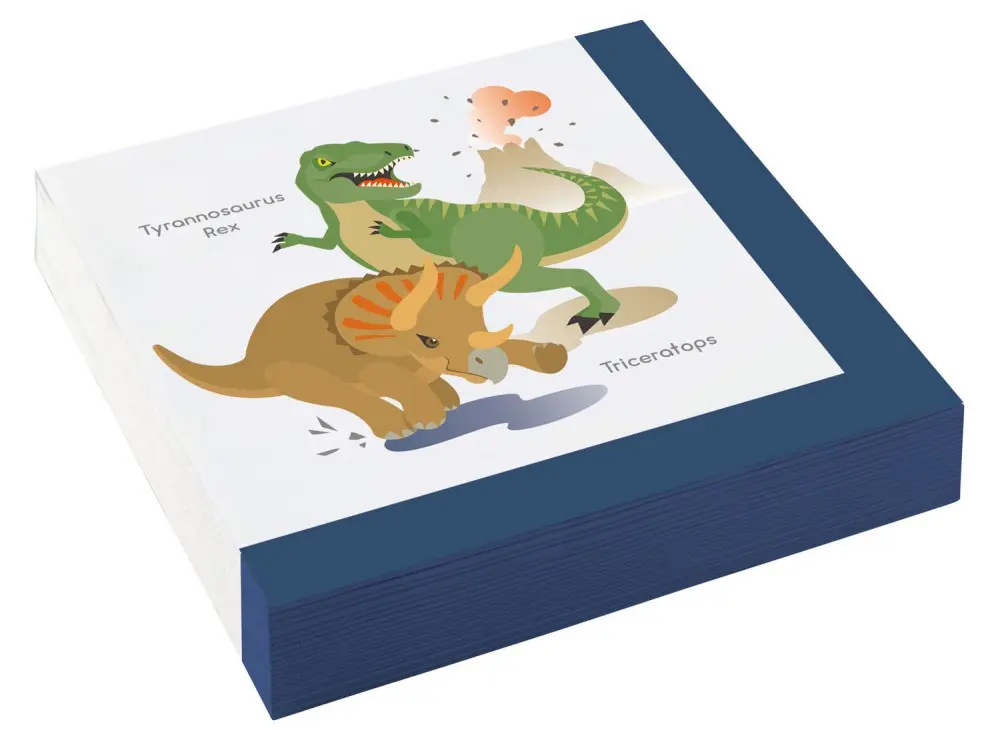 Dinosaur Napkins 20-count 33x33 cm product photo