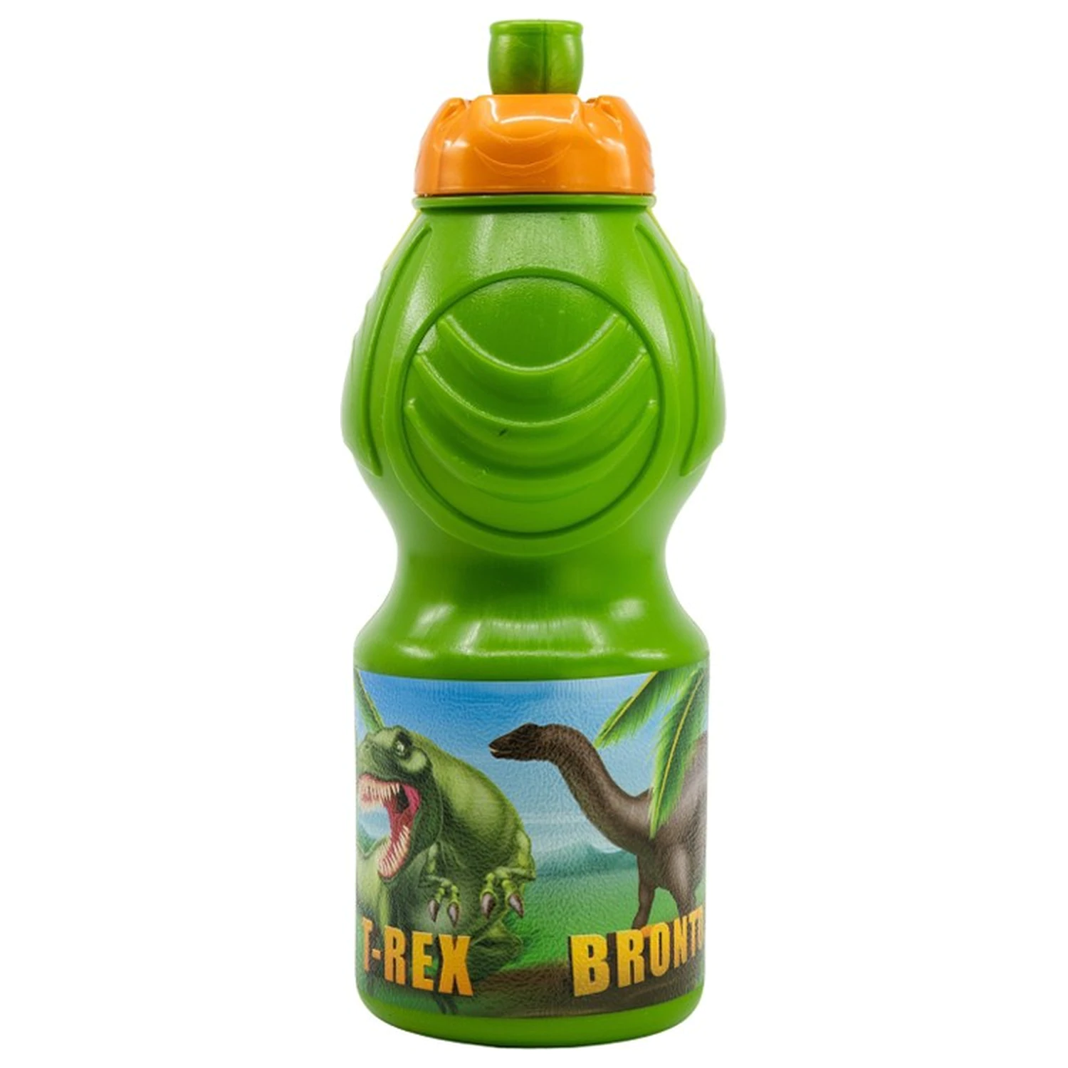 Dinosaur T-Rex Plastic Sports Water Bottle 400 ml product photo
