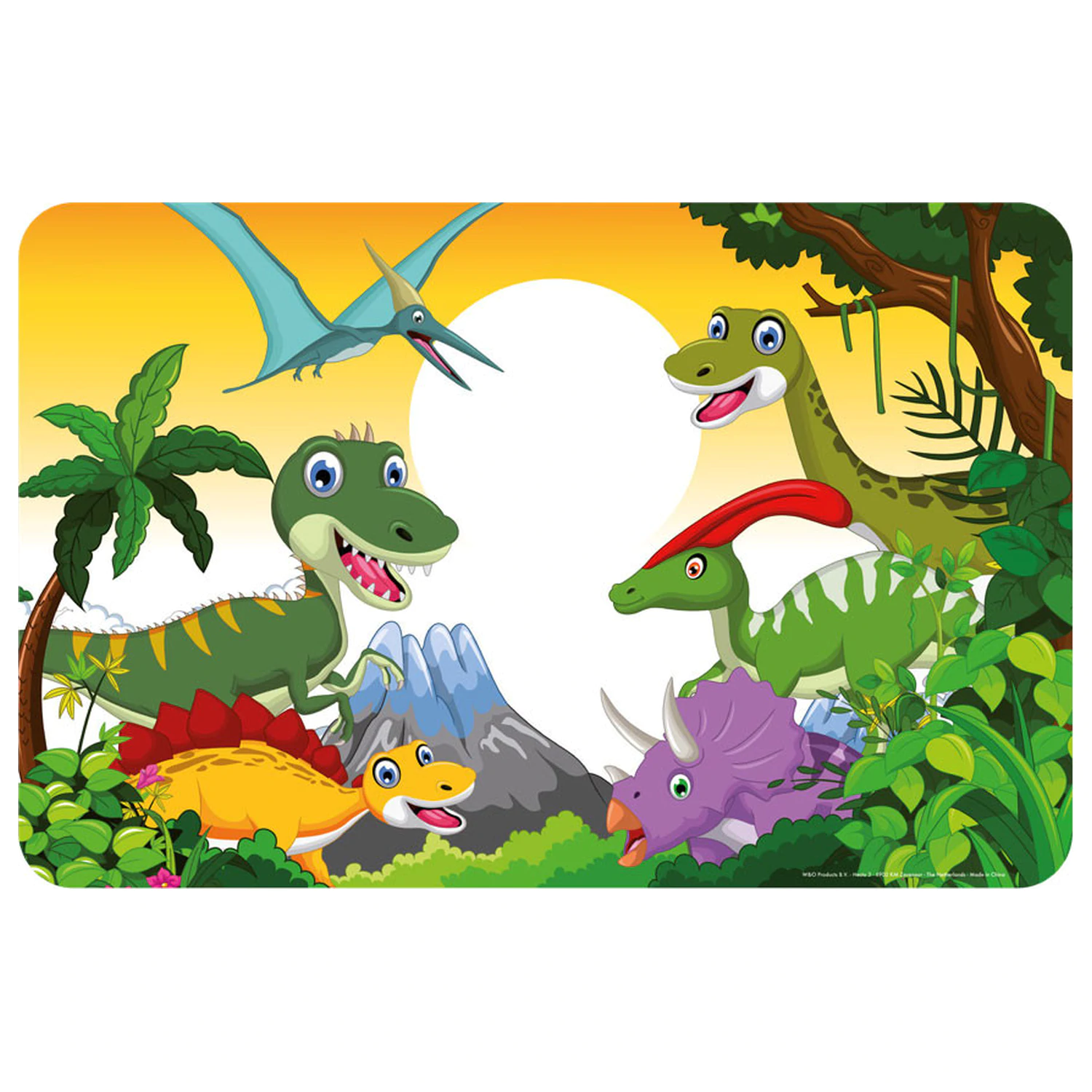 Dinosaur World Placemat 43x28 cm product photo