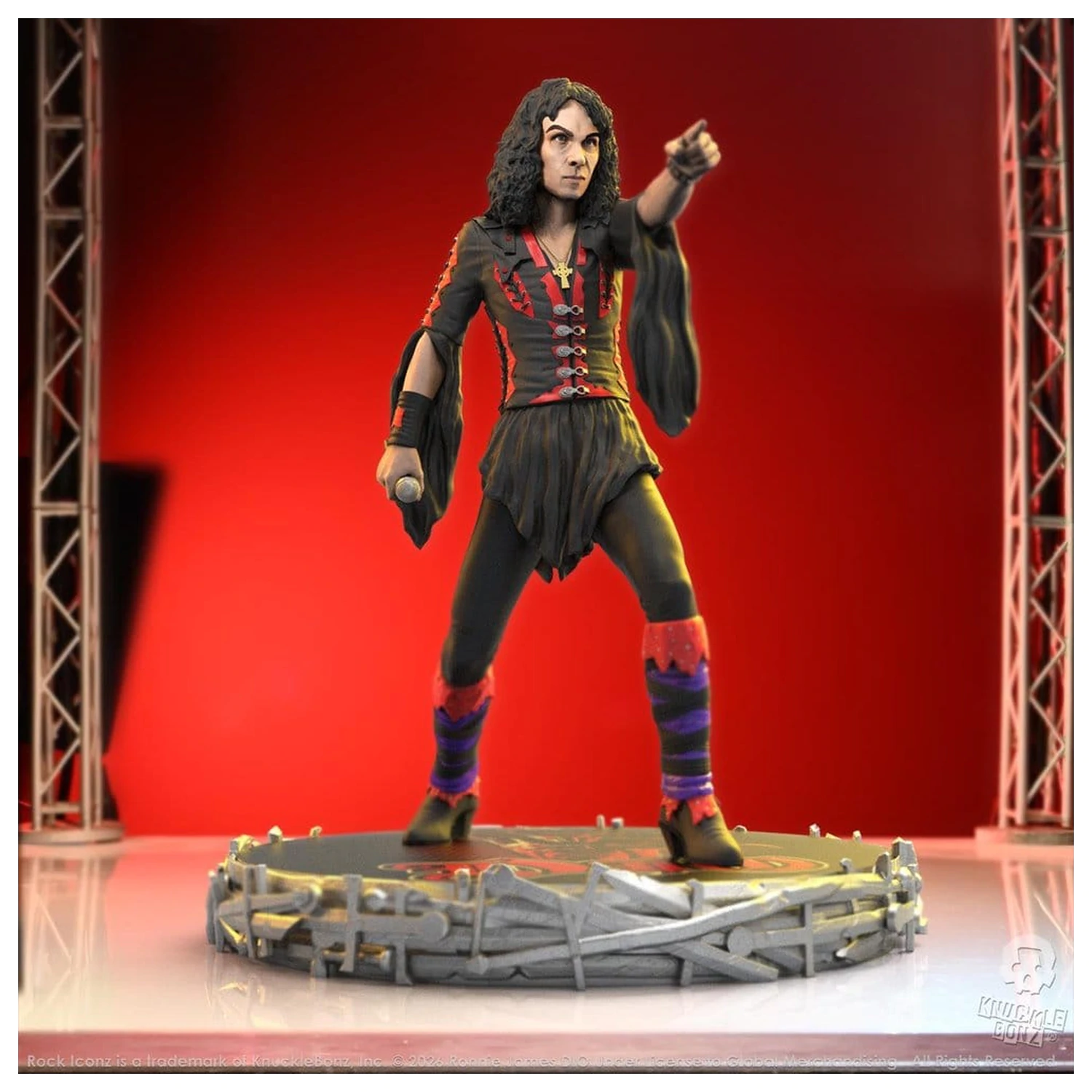 Dio Rock Iconz Statue Ronnie James Dio III 18 cm product photo
