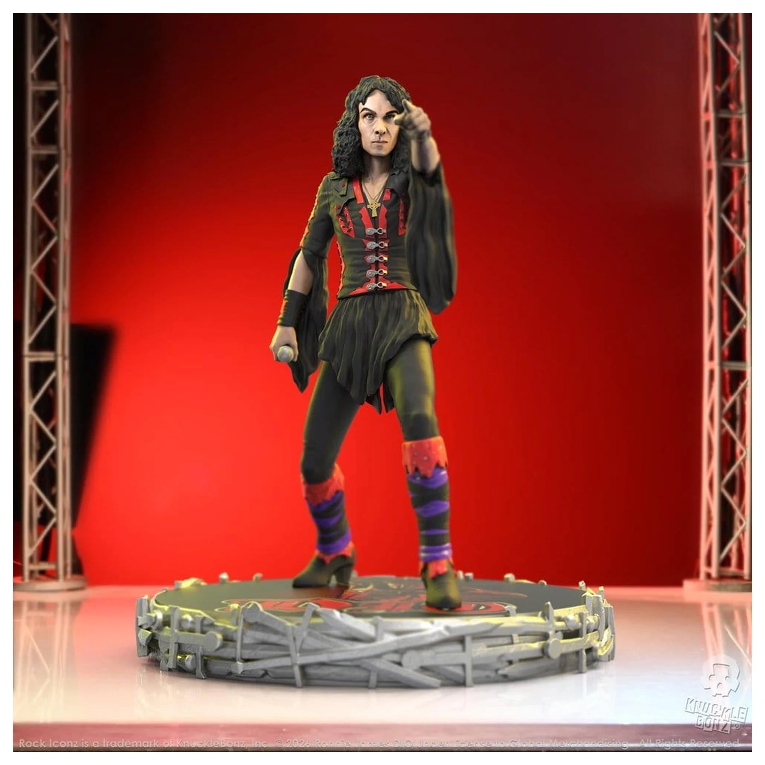 Dio Rock Iconz Statue Ronnie James Dio III 18 cm product photo