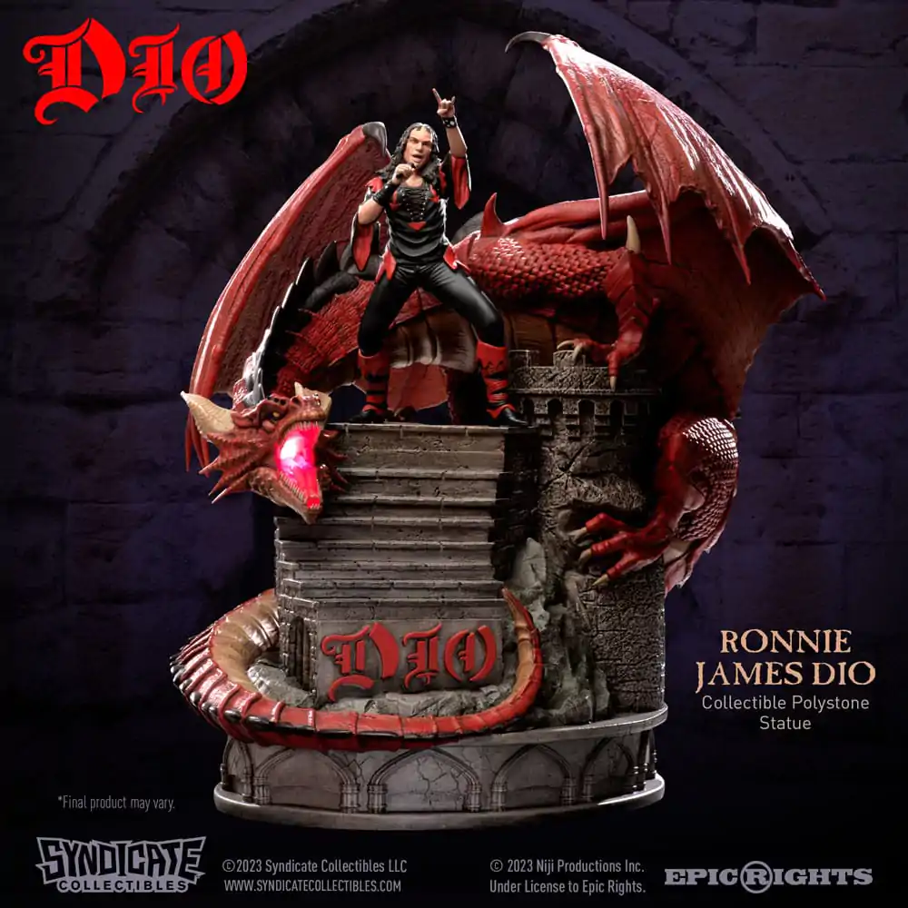 Dio Statue 1/10 Ronnie James Dio 36 cm termékfotó