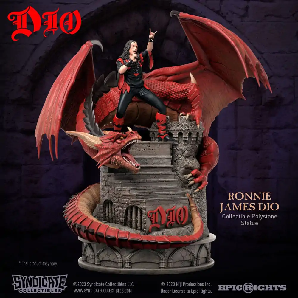 Dio Statue 1/10 Ronnie James Dio 36 cm termékfotó