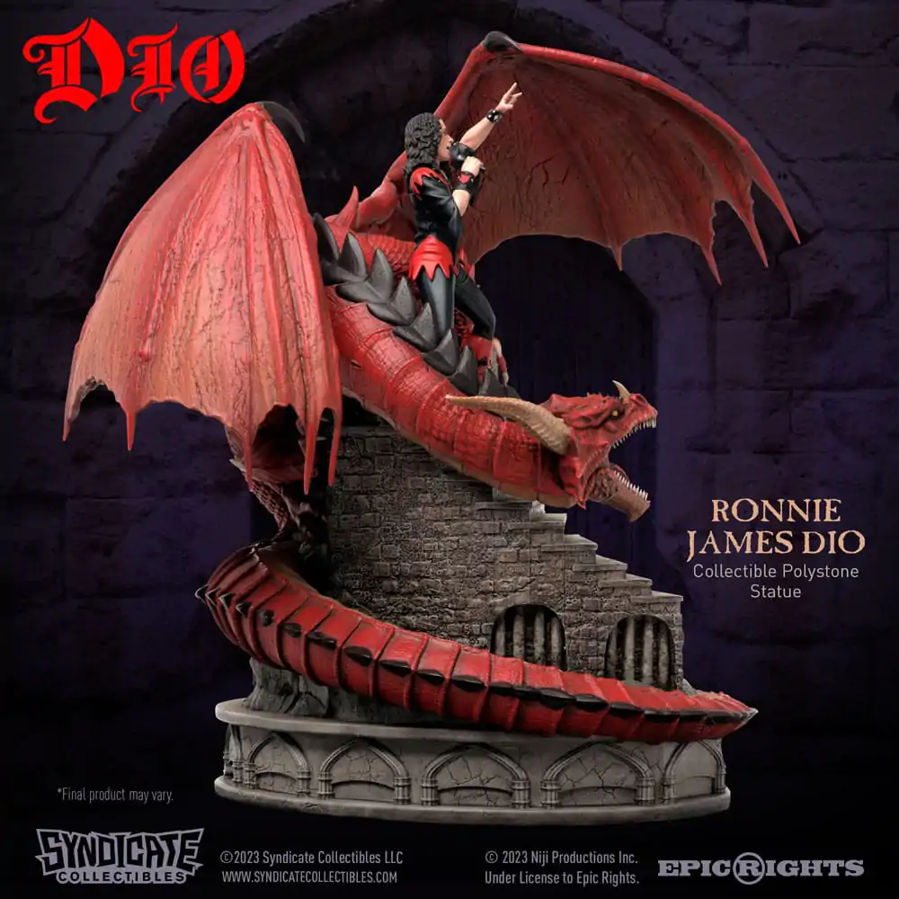 Dio Statue 1/10 Ronnie James Dio 36 cm termékfotó