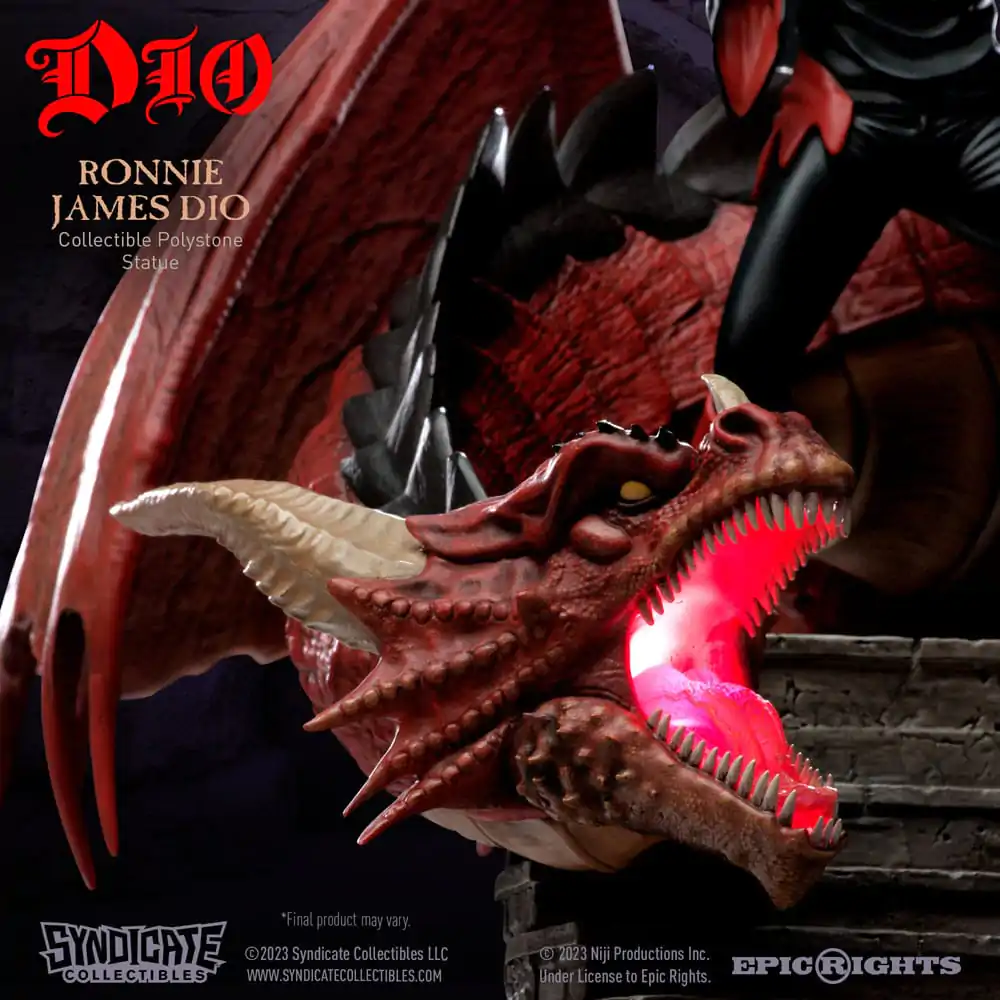 Dio Statue 1/10 Ronnie James Dio 36 cm termékfotó