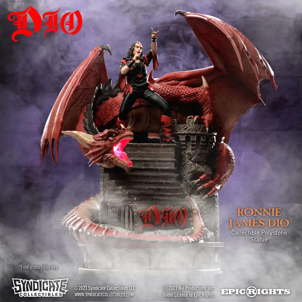 Dio Statue 1/10 Ronnie James Dio 36 cm termékfotó