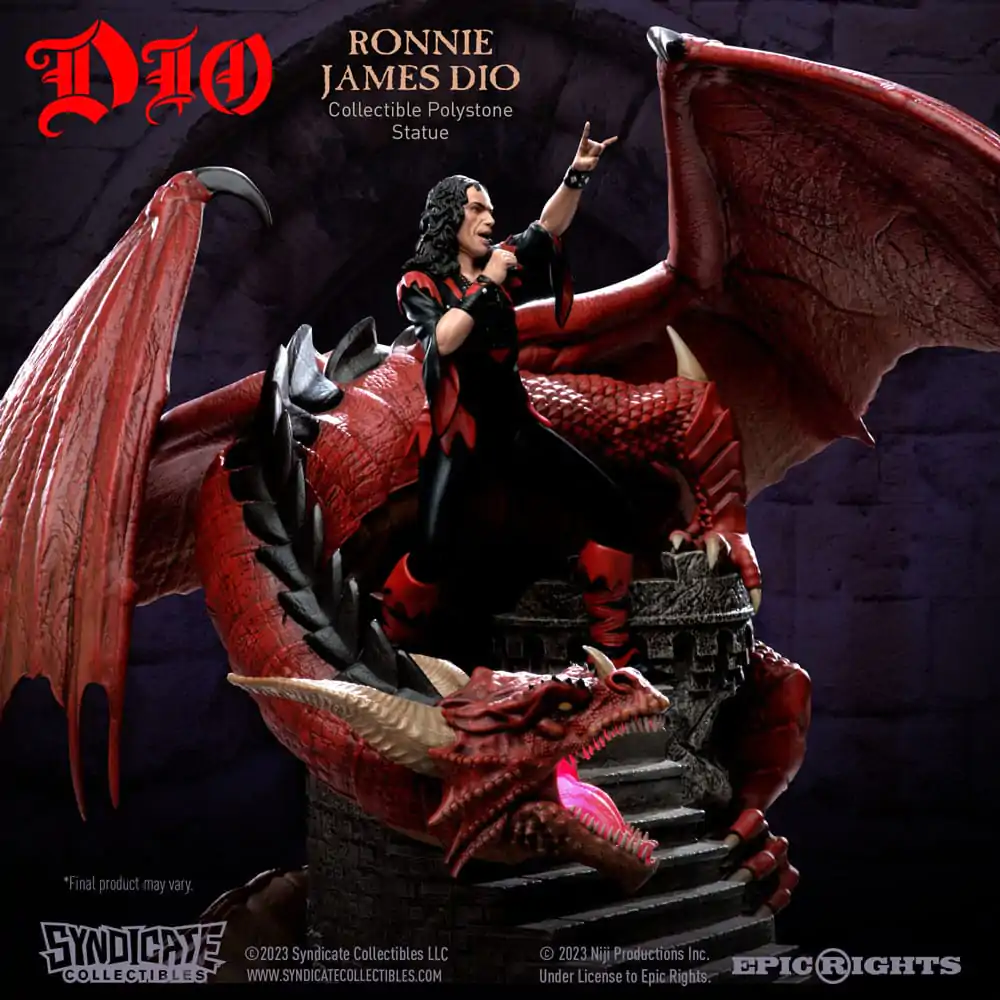 Dio Statue 1/10 Ronnie James Dio 36 cm termékfotó