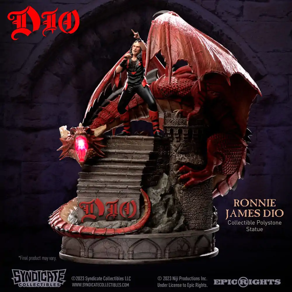 Dio Statue 1/10 Ronnie James Dio 36 cm termékfotó