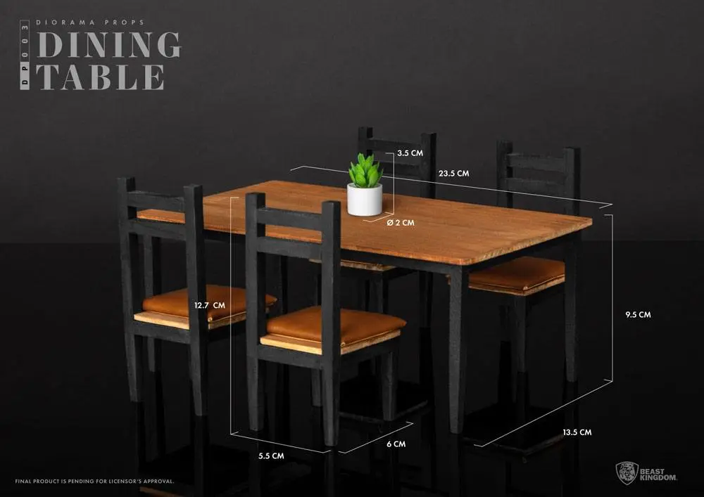 Diorama Props Series Dining Table Set product photo