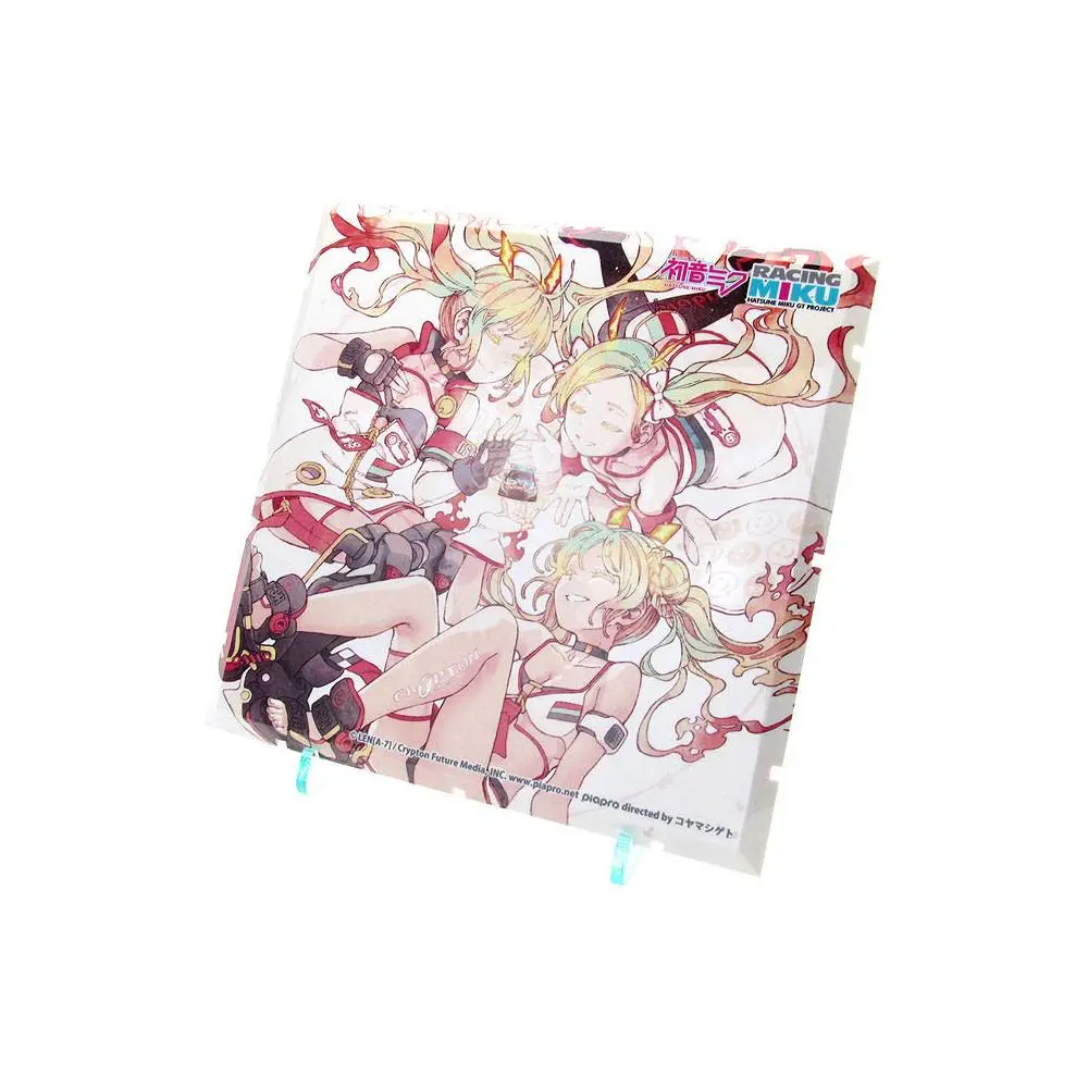 Dioramansion 150 Decorative Parts Racing Miku 2020 Pit Optional Panel Rd.8 FUJI product photo