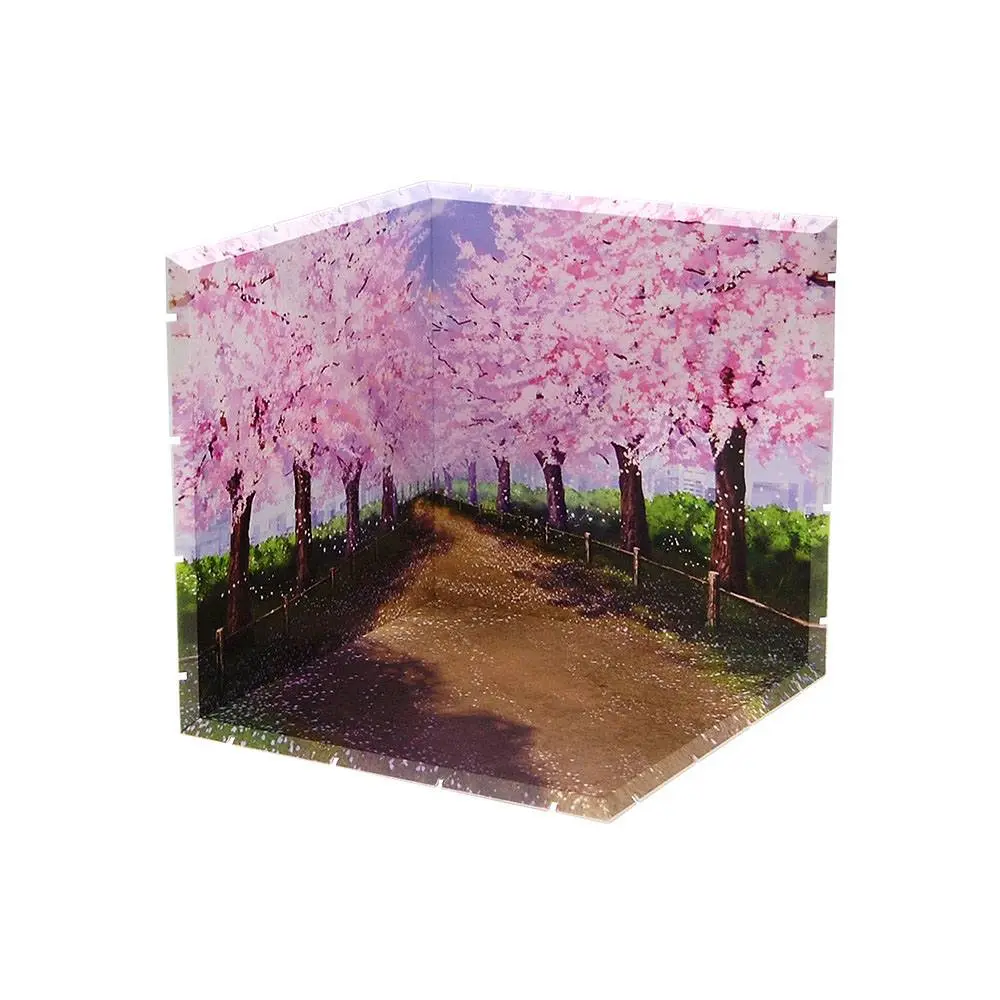 Dioramansion 200 Decorative Parts for Nendoroid and Figma Figures Cherry Blossom Road product photo