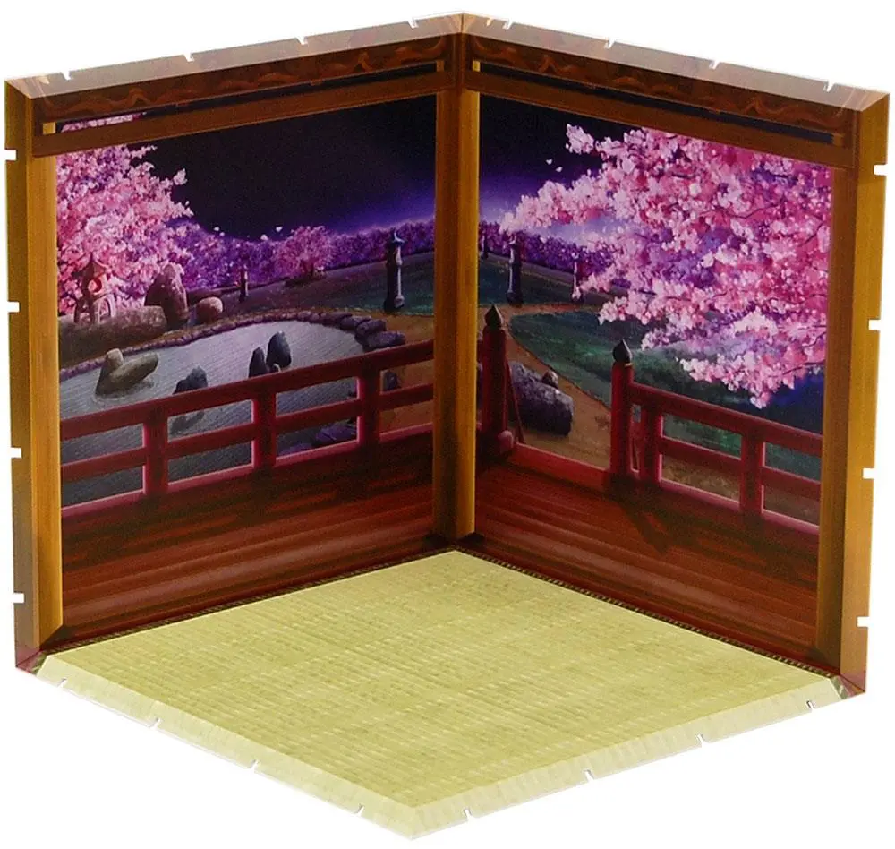 Dioramansion 200 Decorative Parts for Nendoroid and Figma Figures Cherry Blossoms at Night product photo