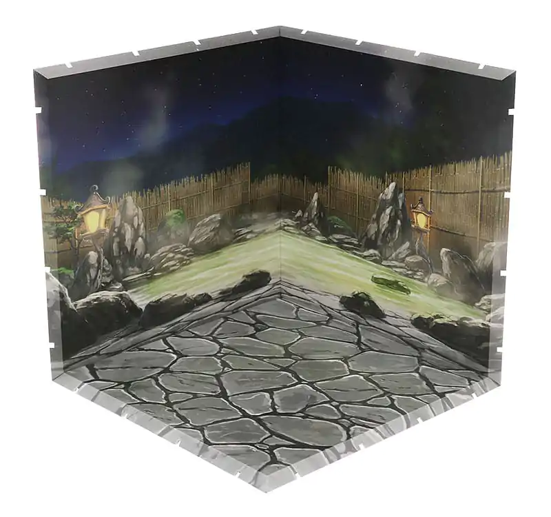 Dioramansion 200 Decorative Parts for Nendoroid and Figma Figures Outdoor Hot Springs product photo