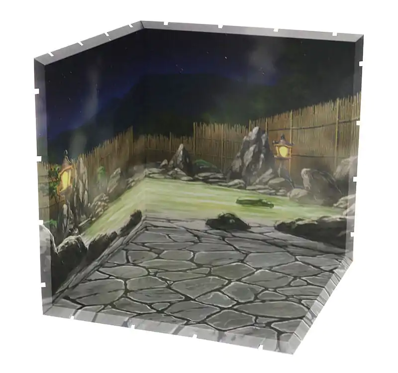 Dioramansion 200 Decorative Parts for Nendoroid and Figma Figures Outdoor Hot Springs product photo