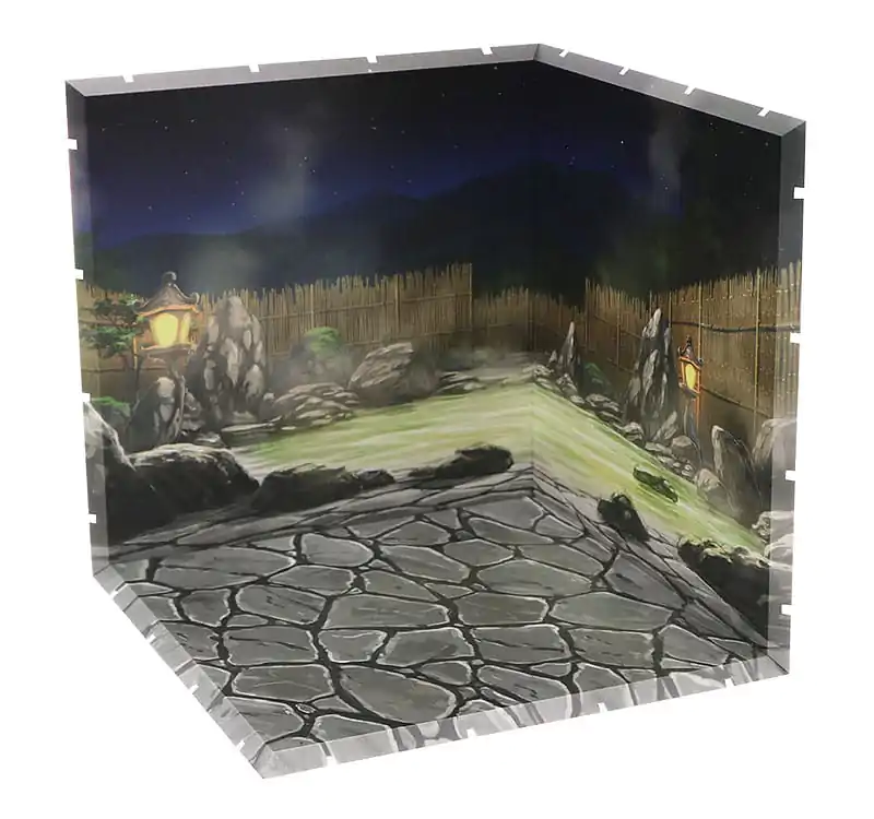 Dioramansion 200 Decorative Parts for Nendoroid and Figma Figures Outdoor Hot Springs product photo
