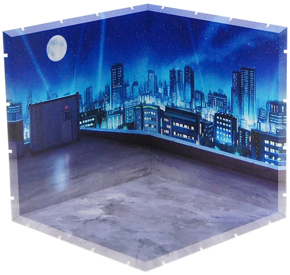 Dioramansion 200 Decorative Parts for Nendoroid and Figma Figures Rooftop (Night) product photo