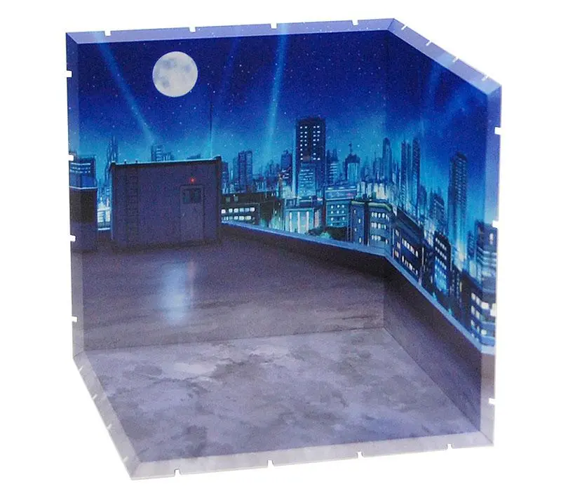 Dioramansion 200 Decorative Parts for Nendoroid and Figma Figures Rooftop (Night) product photo