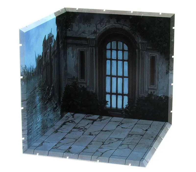 Dioramansion 200 Decorative Parts for Nendoroid and Figma Figures Western Ruins product photo