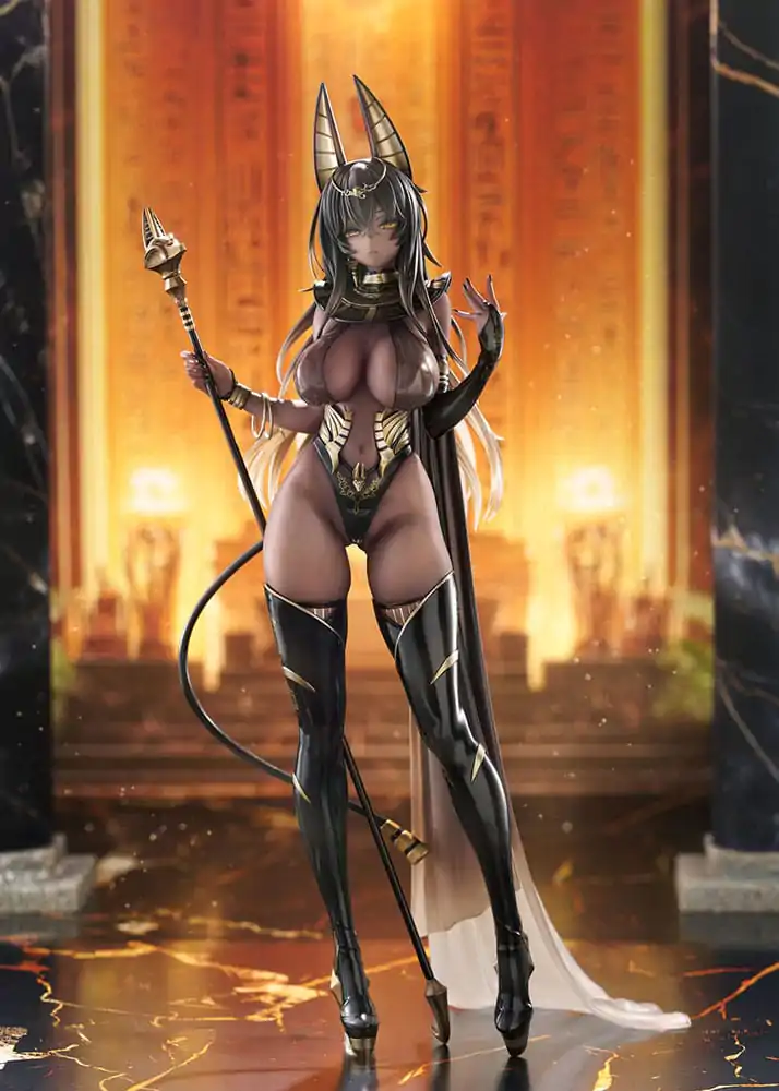 Dish Original Character PVC Statue 1/7 Priestess Shibuna 28 cm product photo