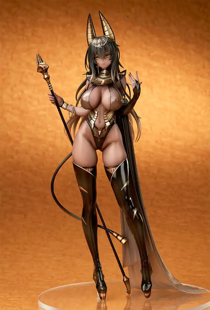 Dish Original Character PVC Statue 1/7 Priestess Shibuna 28 cm product photo