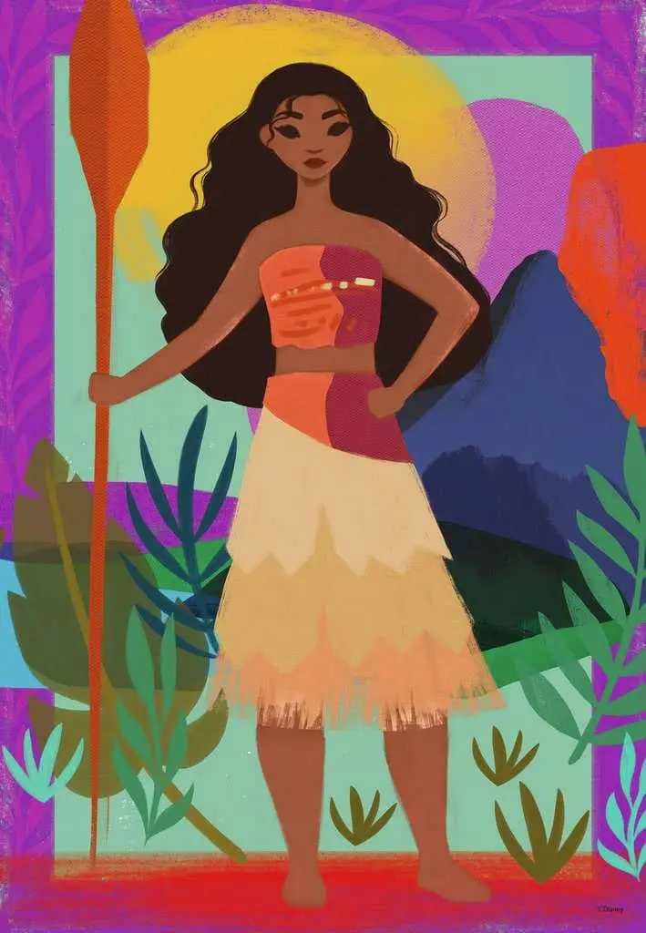 Disney 100 Jigsaw Puzzle Moana (300 pieces) product photo