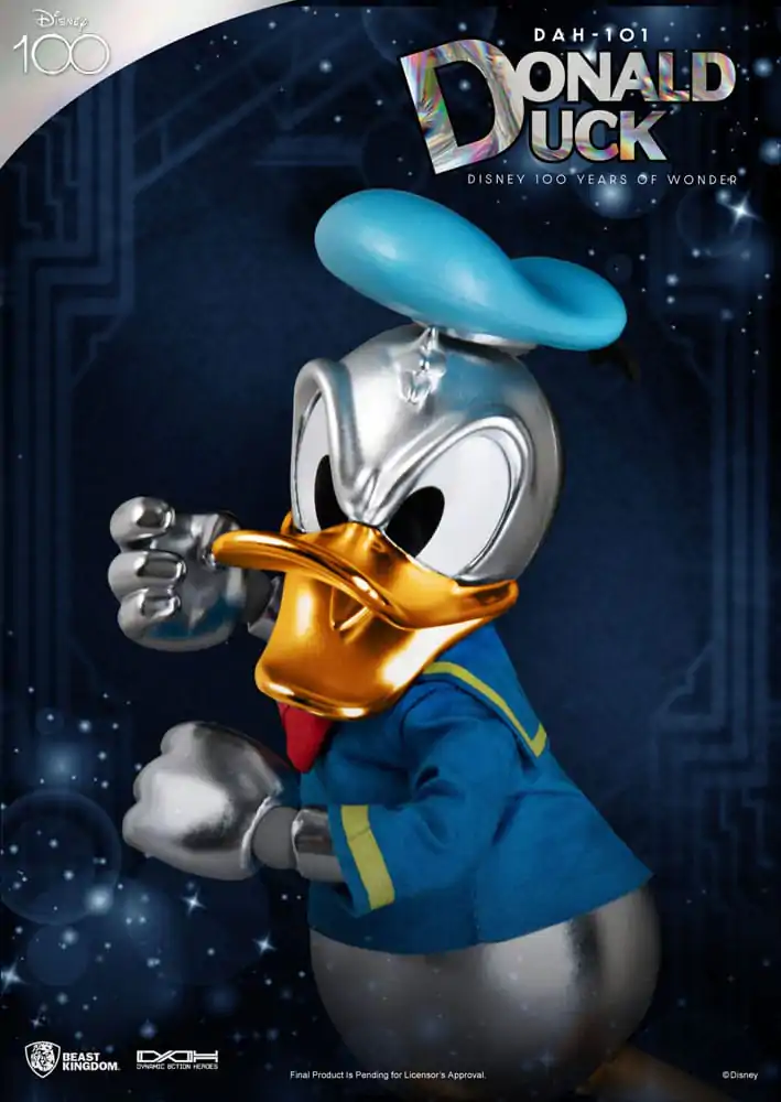 Disney 100 Years of Wonder Dynamic 8ction Heroes Action Figure 1/9 Donald Duck 16 cm product photo