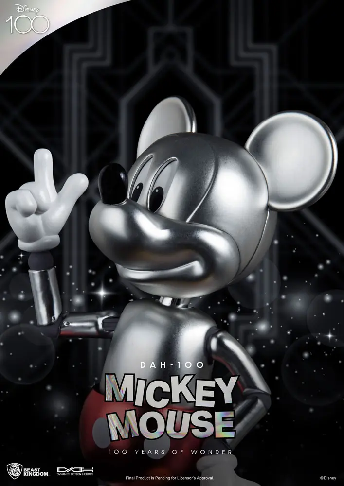 Disney 100 Years of Wonder Dynamic 8ction Heroes Action Figure 1/9 Mickey Mouse 16 cm product photo