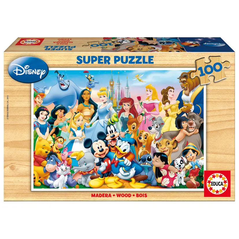 Disney The Wonderful World of Disney puzzle 100pcs product photo