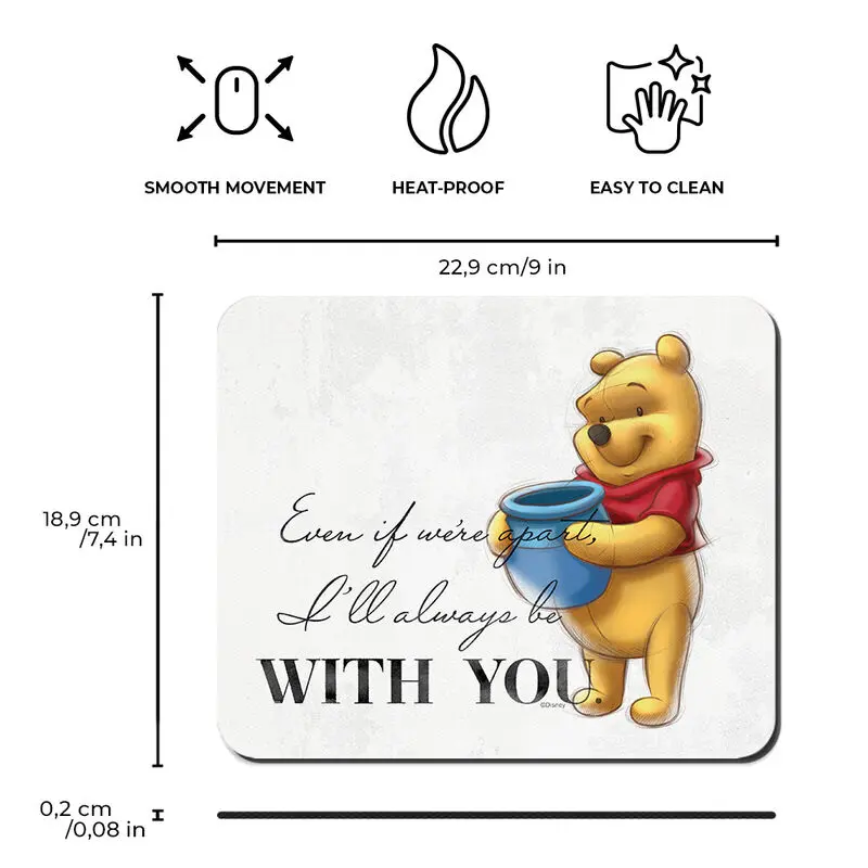 Disney 100th Anniversary Winnie the Pooh mouse pad product photo