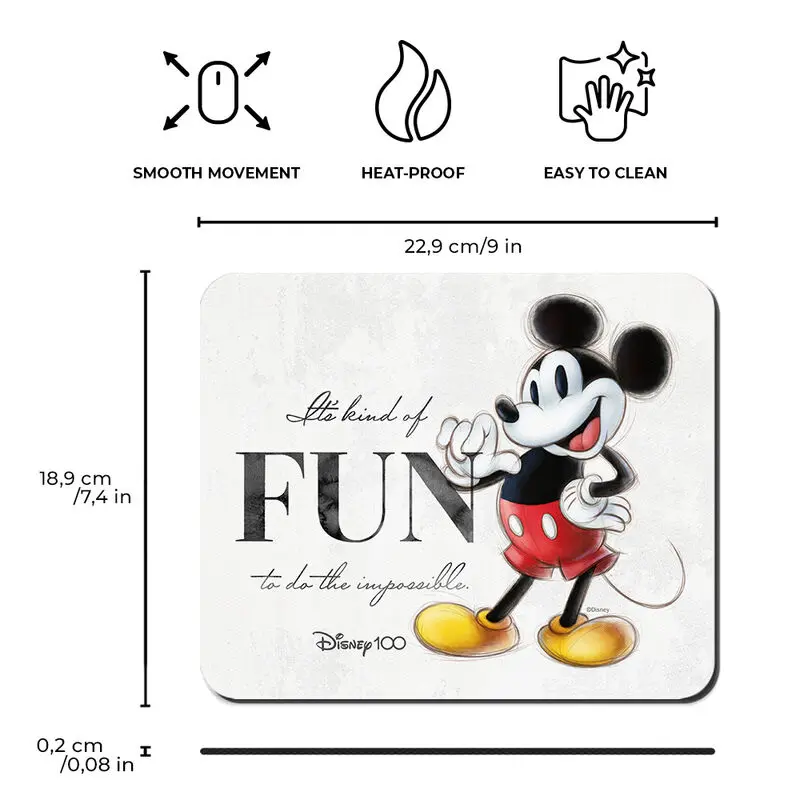 Disney 100th Anniversary Mickey mouse pad product photo