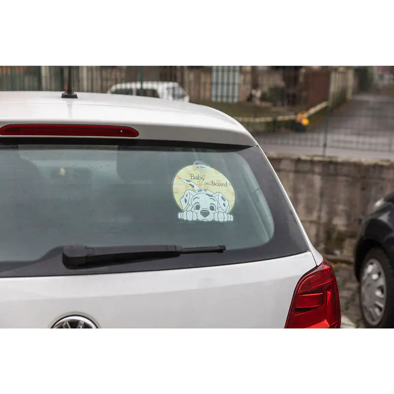 Disney 101 Dalmatians baby on board Signal car product photo
