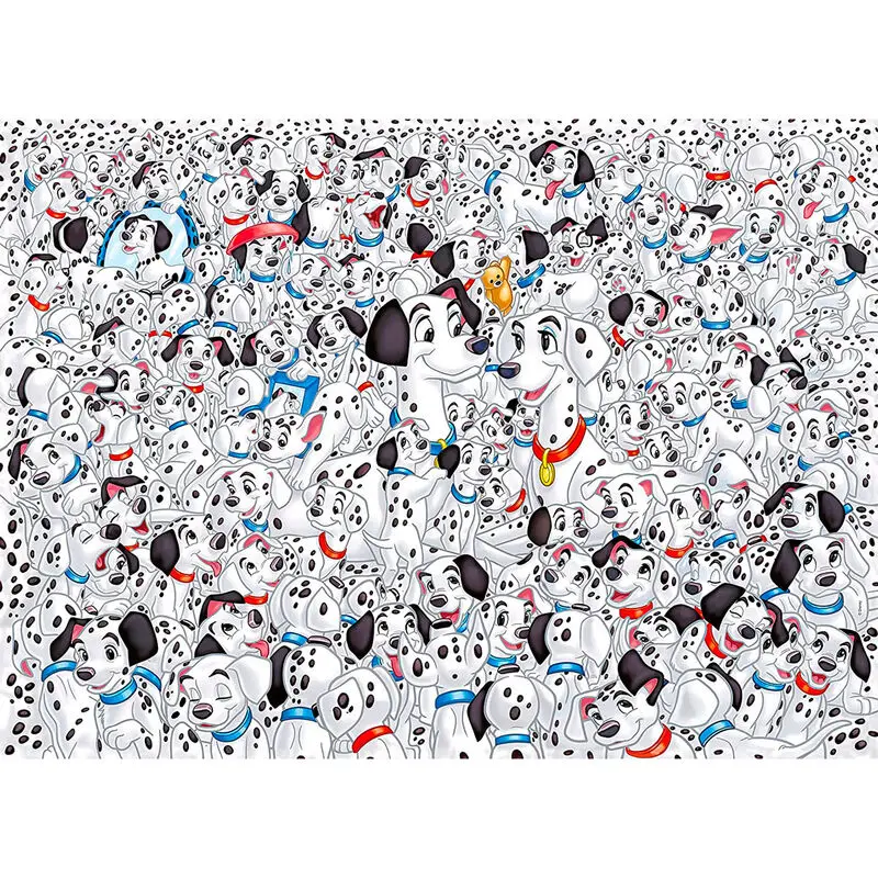 Disney 101 Dalmatians Impossible puzzle 1000pcs product photo