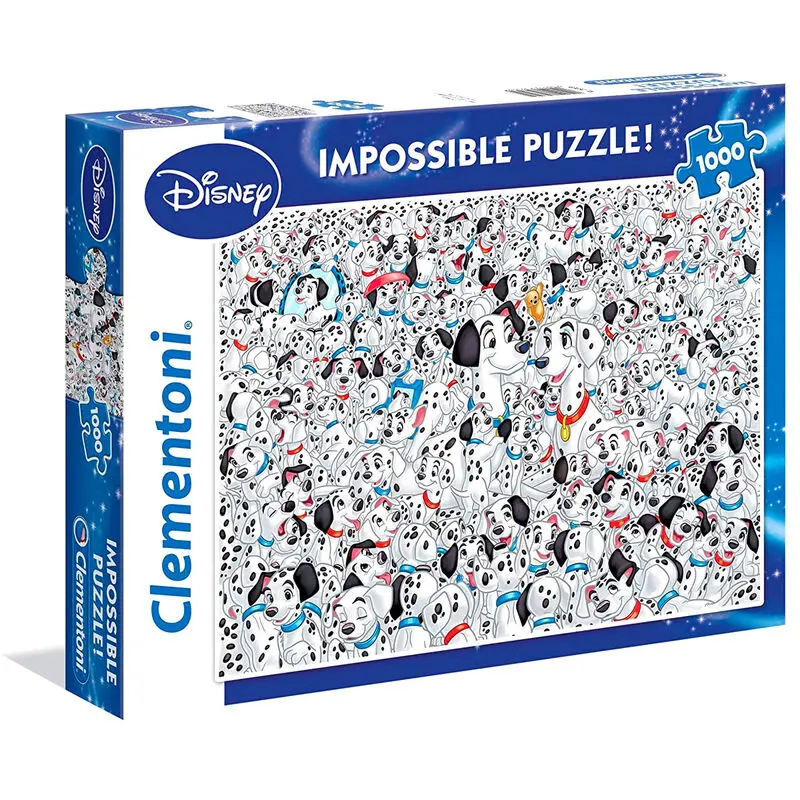 Disney 101 Dalmatians Impossible puzzle 1000pcs product photo