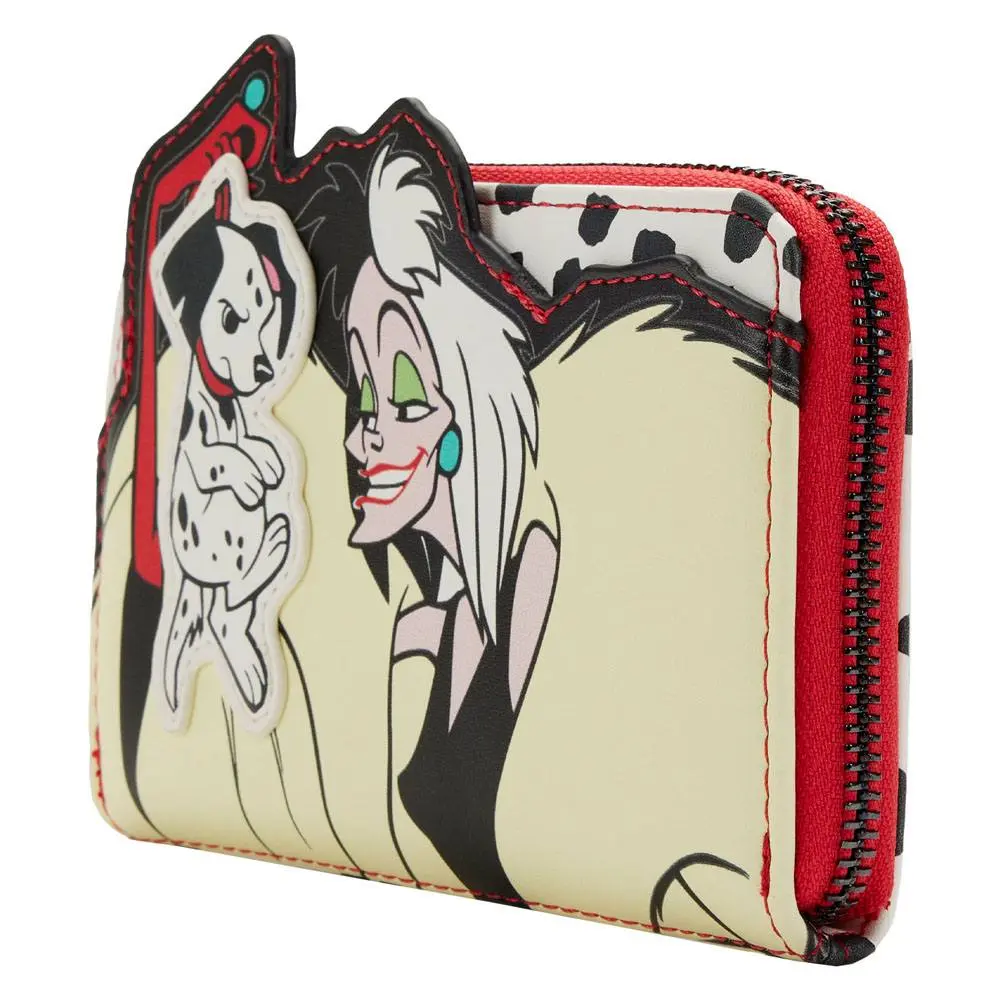 Disney by Loungefly Wallet 101 Dalmatians Villains Scene Cruella product photo