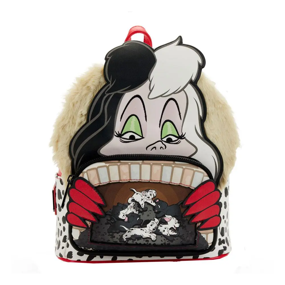 Disney by Loungefly Backpack 101 Dalmatians Villains Scene Cruella product photo
