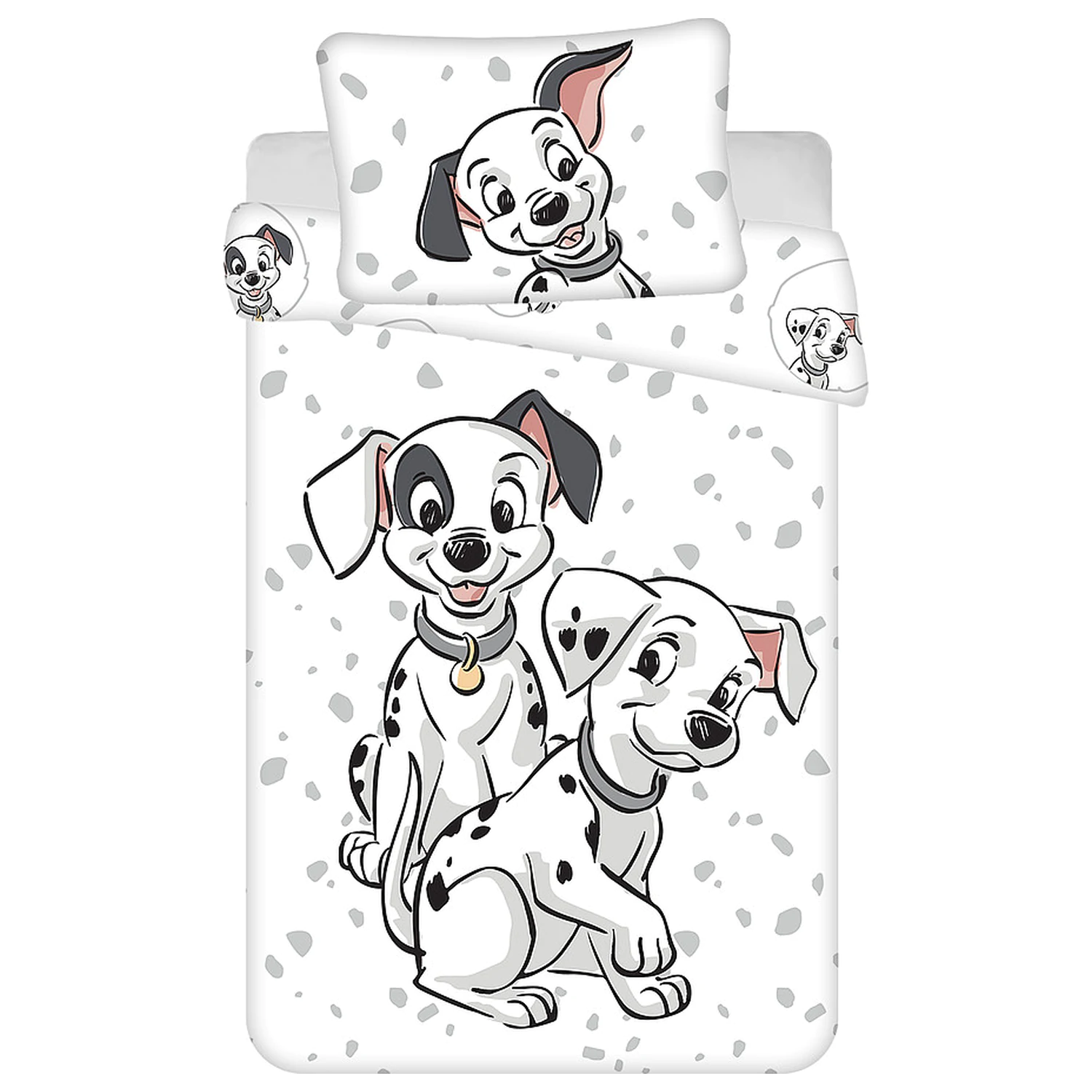 Disney 101 Dalmatians White Toddler and Preschool Duvet Cover product photo