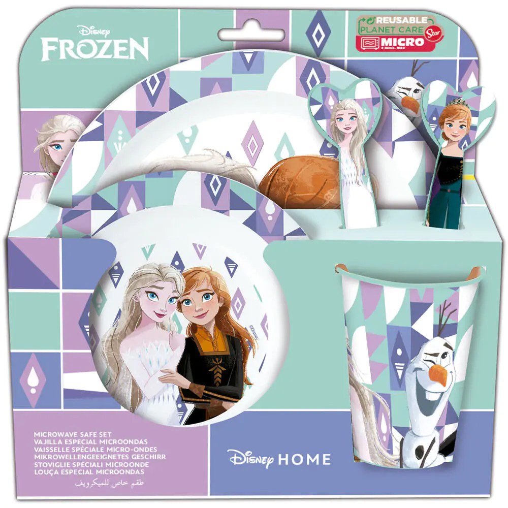 Disney 5pzs Frozen Breakfast set product photo