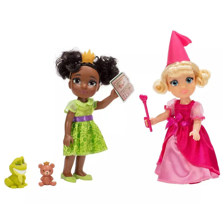 Disney The Princess and the Frog Tiana & Charlotte set 15cm product photo