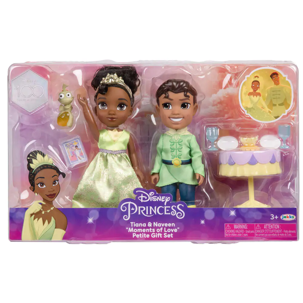 Disney The Princess and the Frog Tiana + Naveen doll 15cm termékfotó