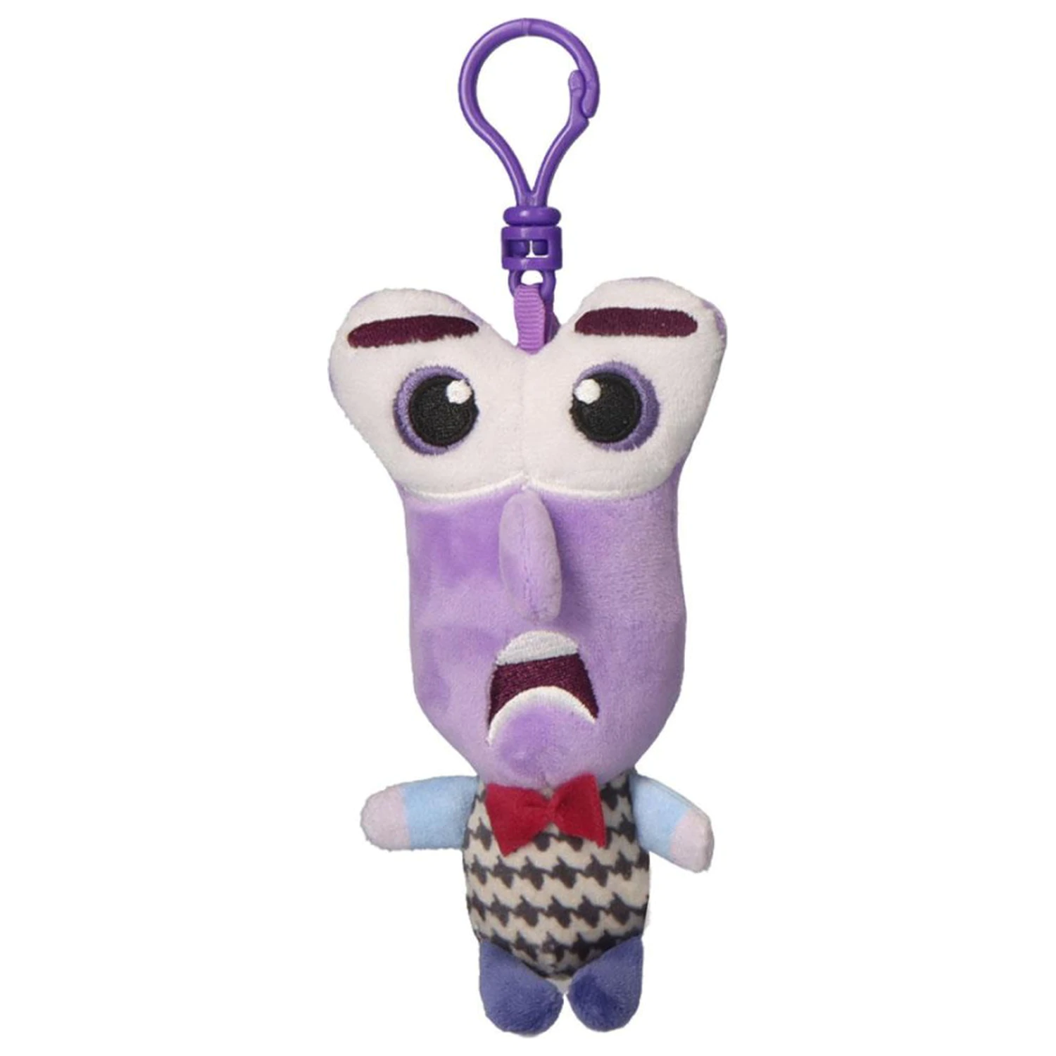 Disney Inside Out Fear 3D Plush Figure with Hanger, Bag Charm 12 cm product photo