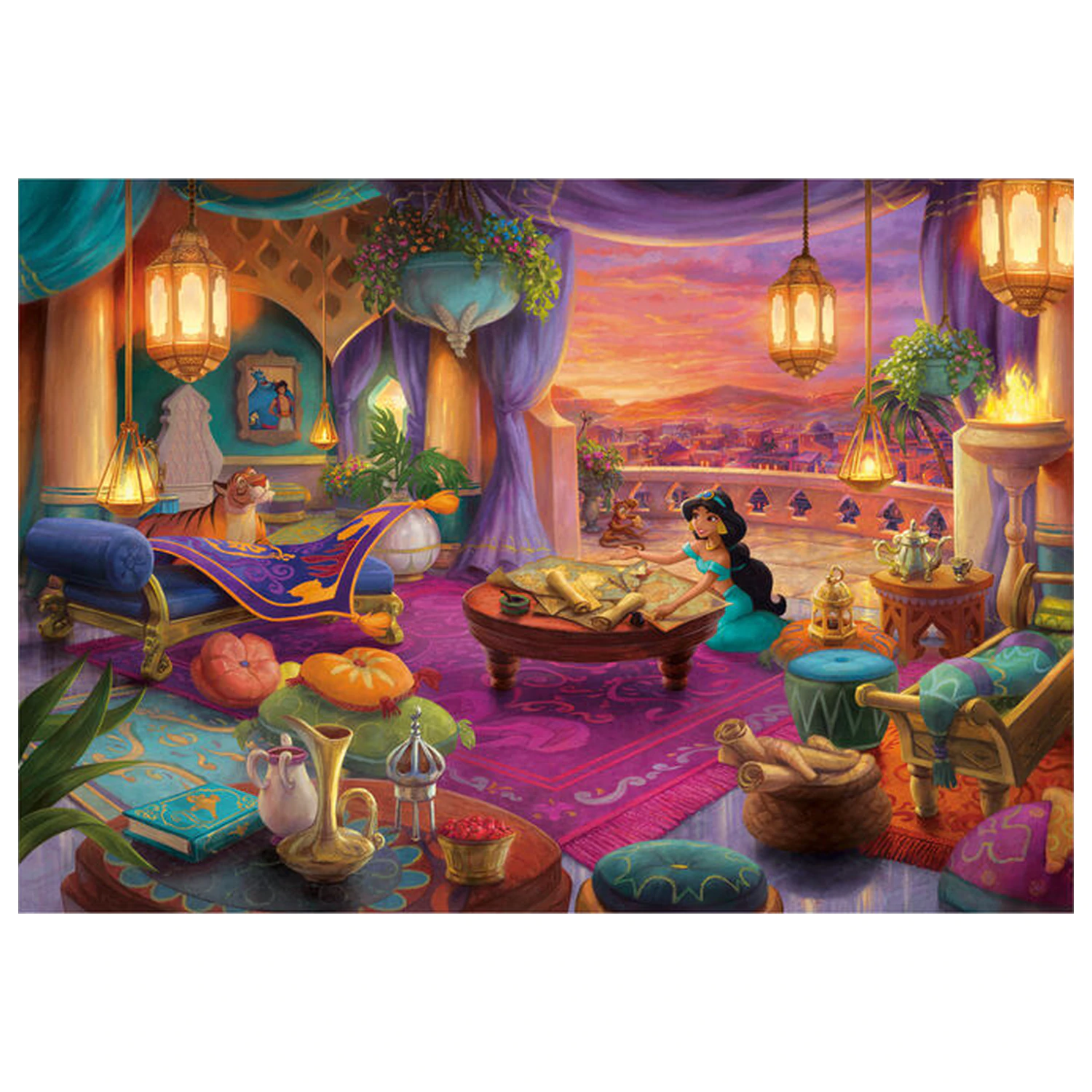 Disney Aladdin Jasmine puzzle 500pcs product photo