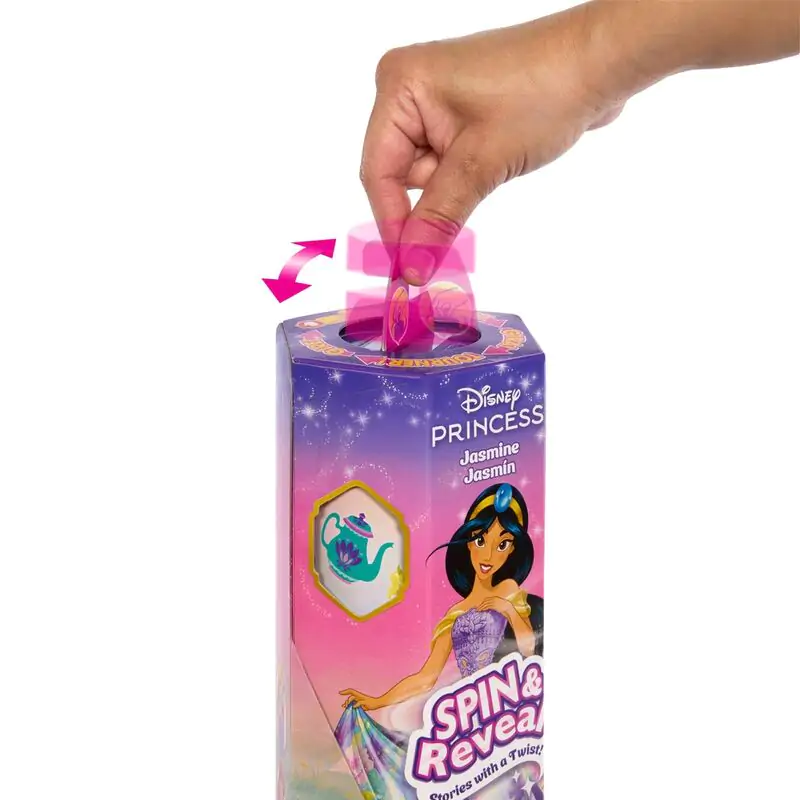 Disney Aladdin Spin Reveal Jasmine doll product photo