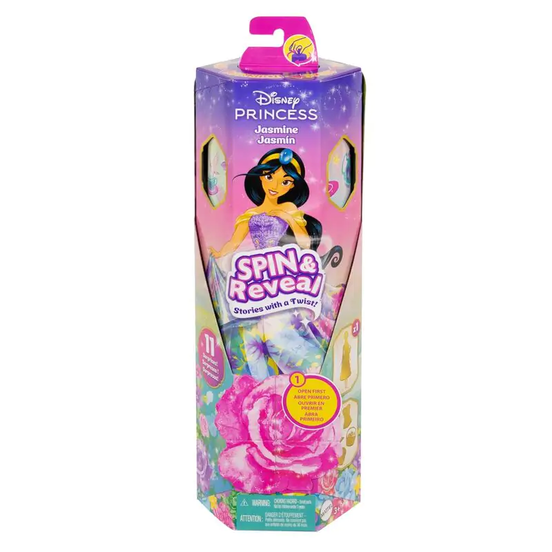 Disney Aladdin Spin Reveal Jasmine doll product photo