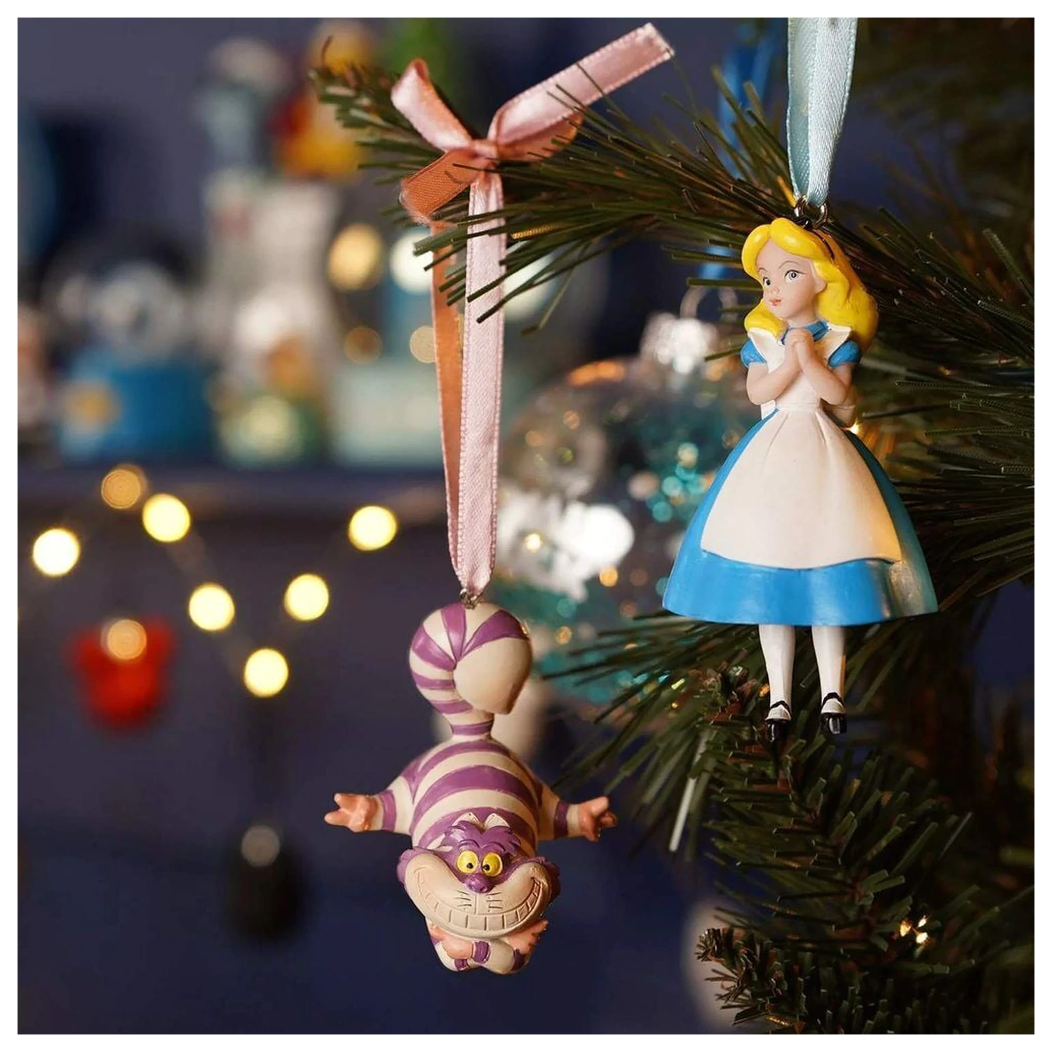 Disney Alice in Wonderland Set of 2 Hanging decorations product photo