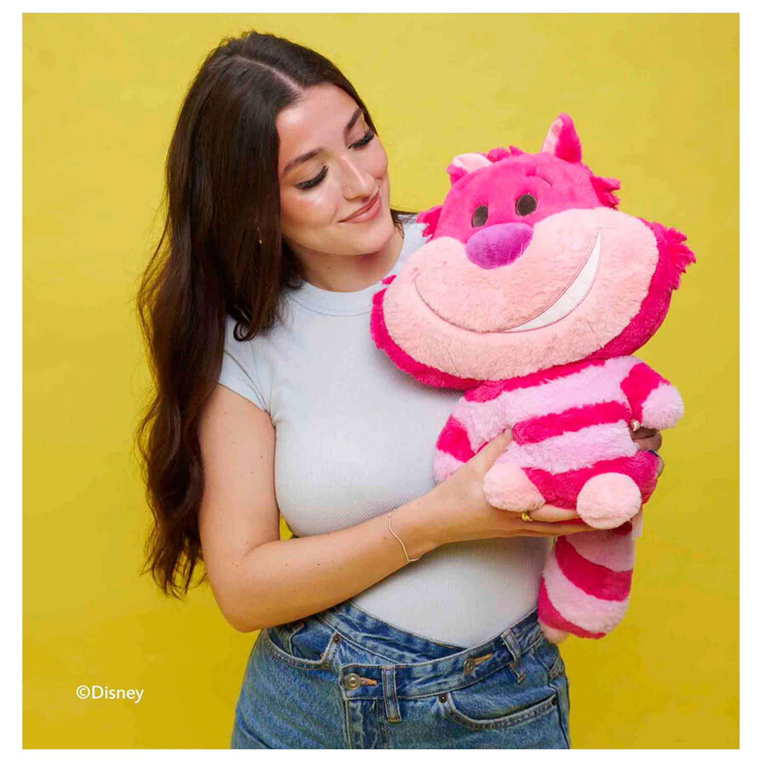 Disney Alice in Wonderland Cheshire cuddly plush toy 35cm product photo